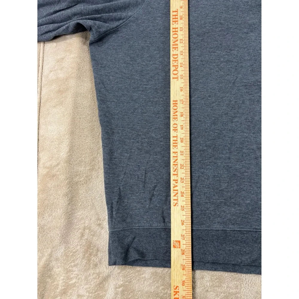 Polo Ralph Lauren Quarter Zip Pullover Mens 2XL Gray Good‎ Condition Faded Color